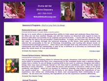 Tablet Screenshot of divinediscovery.com